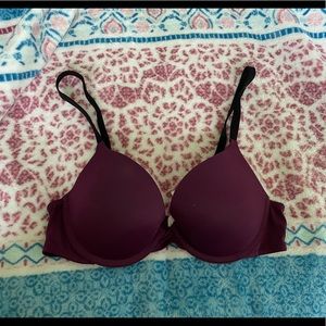 PINK Victoria’s Secret Purple Push Up Bra
